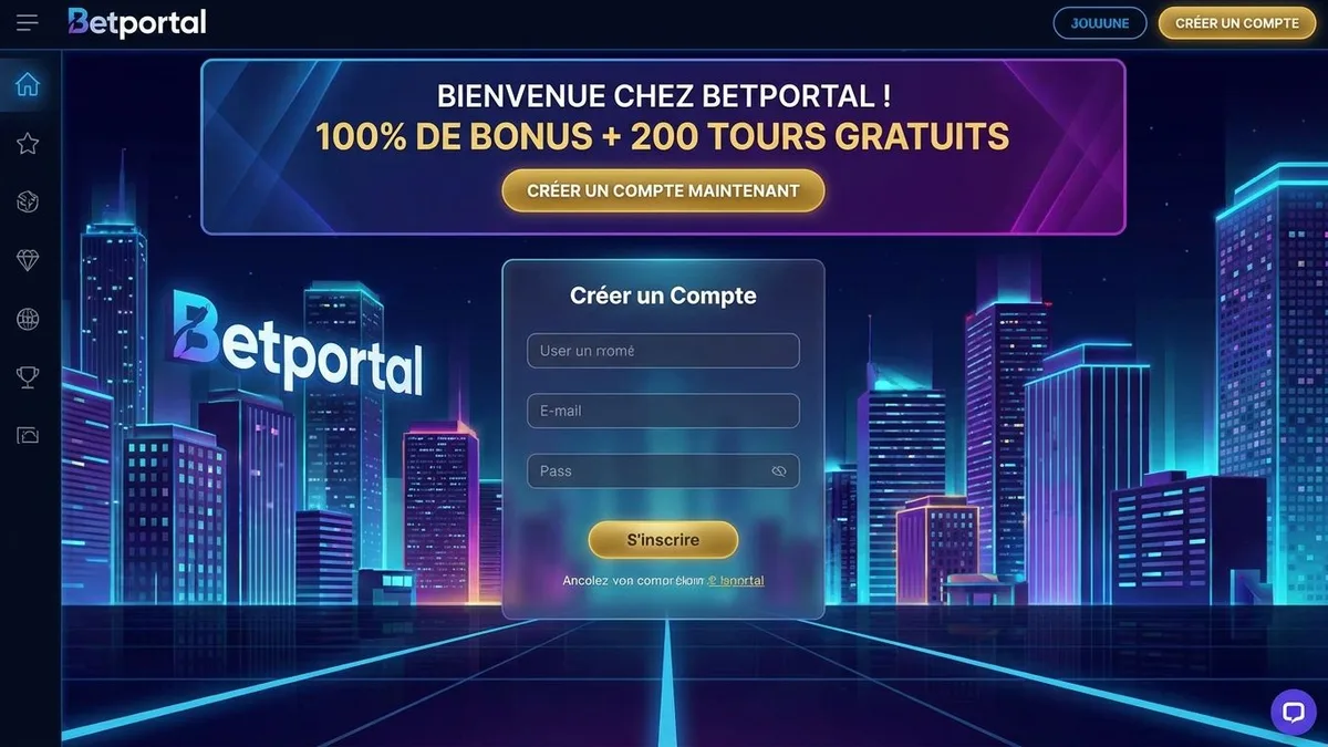 Inscription avec bonus